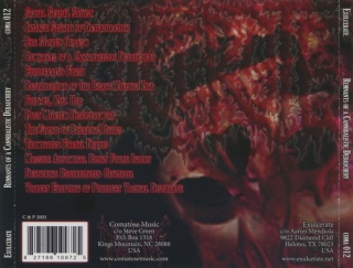 EXULCERATE- Remnants Of A Cannibalistic Debauchery