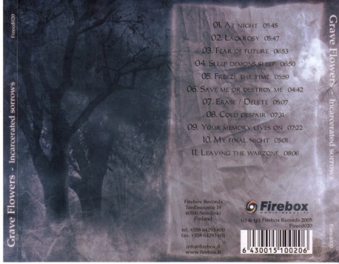 GRAVE FLOWERS- Incarcerated Sorrows