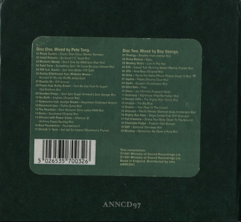 PETE TONG/BOY GEORGE- The Annual III