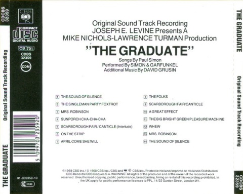 The Graduate (Original Sound Track Recording)